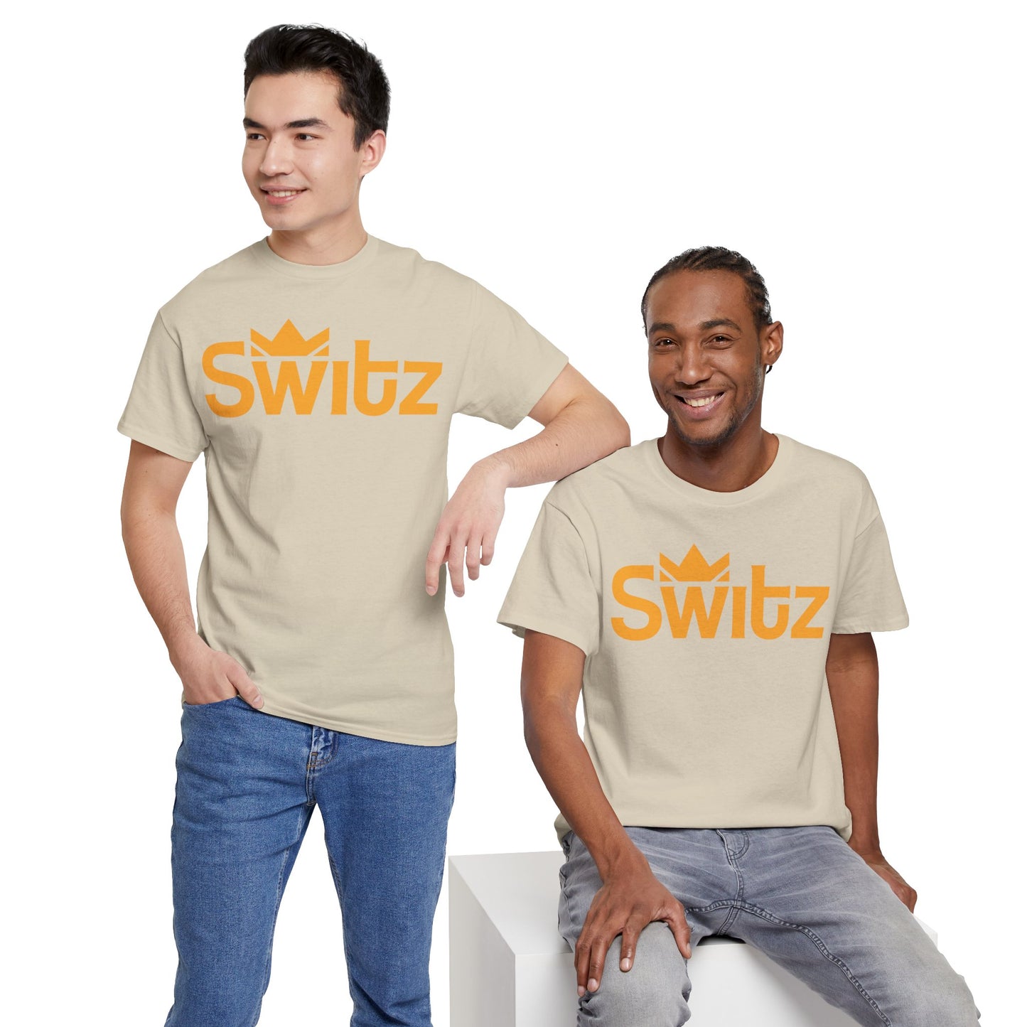 SWITZ - BIG & TALL - UNISEX HEAVY COTTON TEE