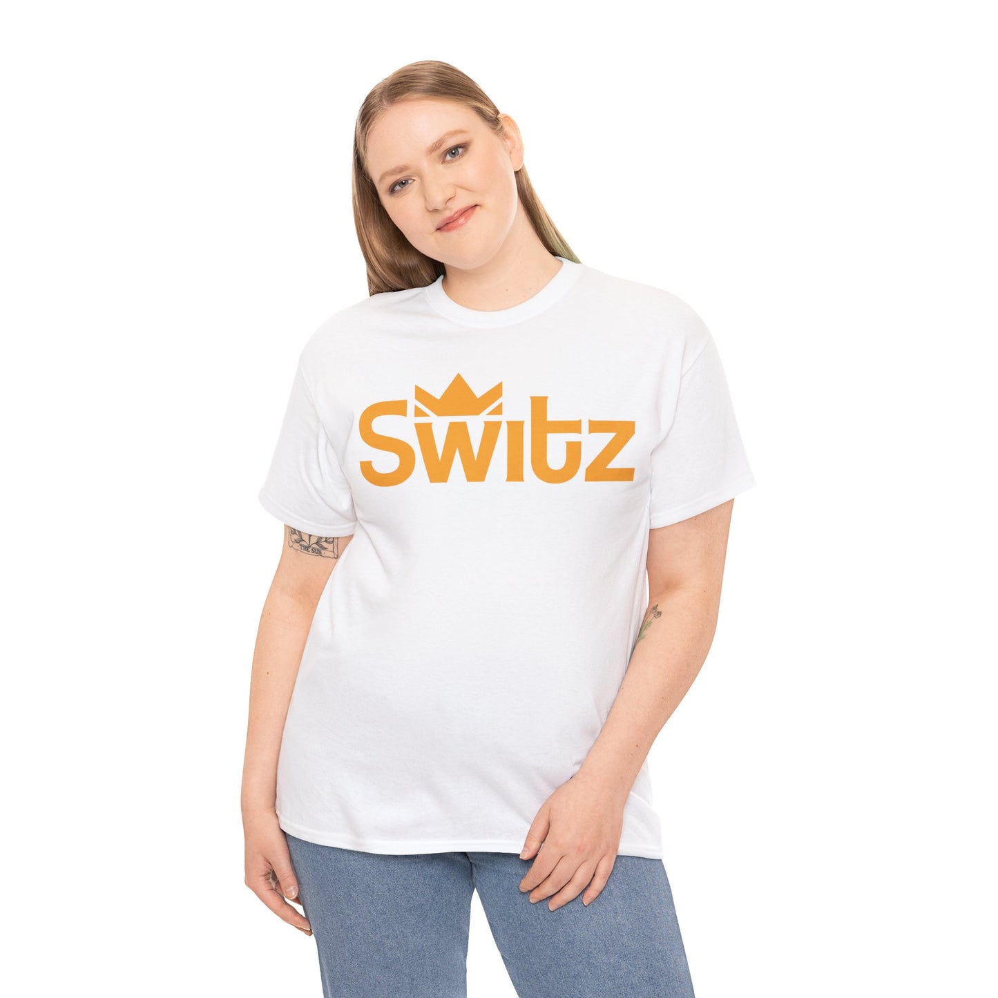 SWITZ - BIG & TALL - UNISEX HEAVY COTTON TEE
