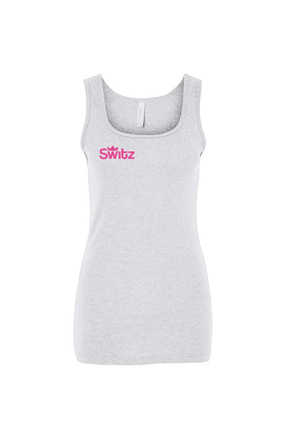 SWITZ - Women's Micro Rib Tank WHITE