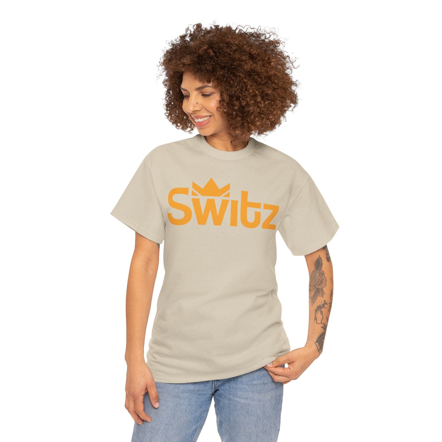 SWITZ - BIG & TALL - UNISEX HEAVY COTTON TEE