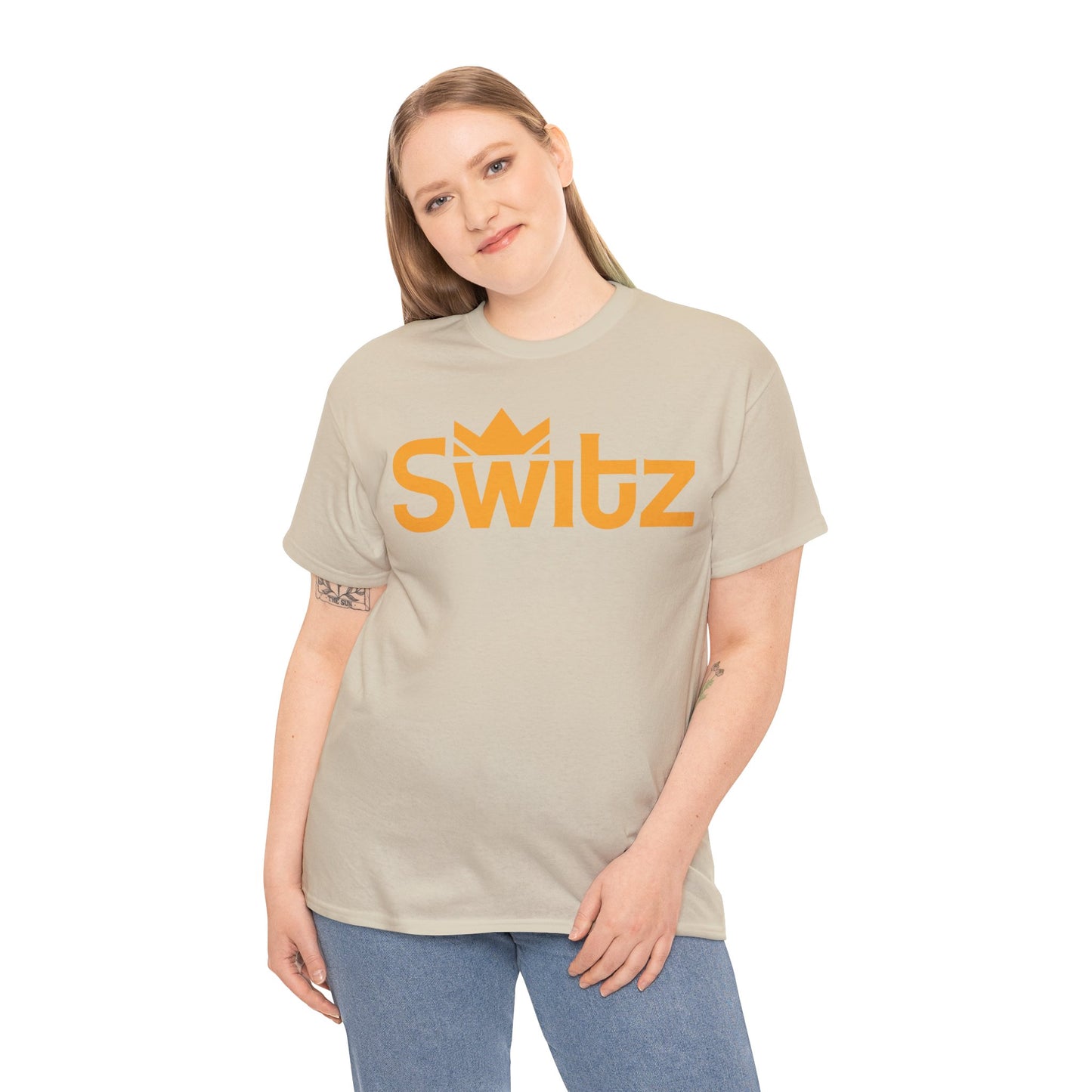 SWITZ - BIG & TALL - UNISEX HEAVY COTTON TEE