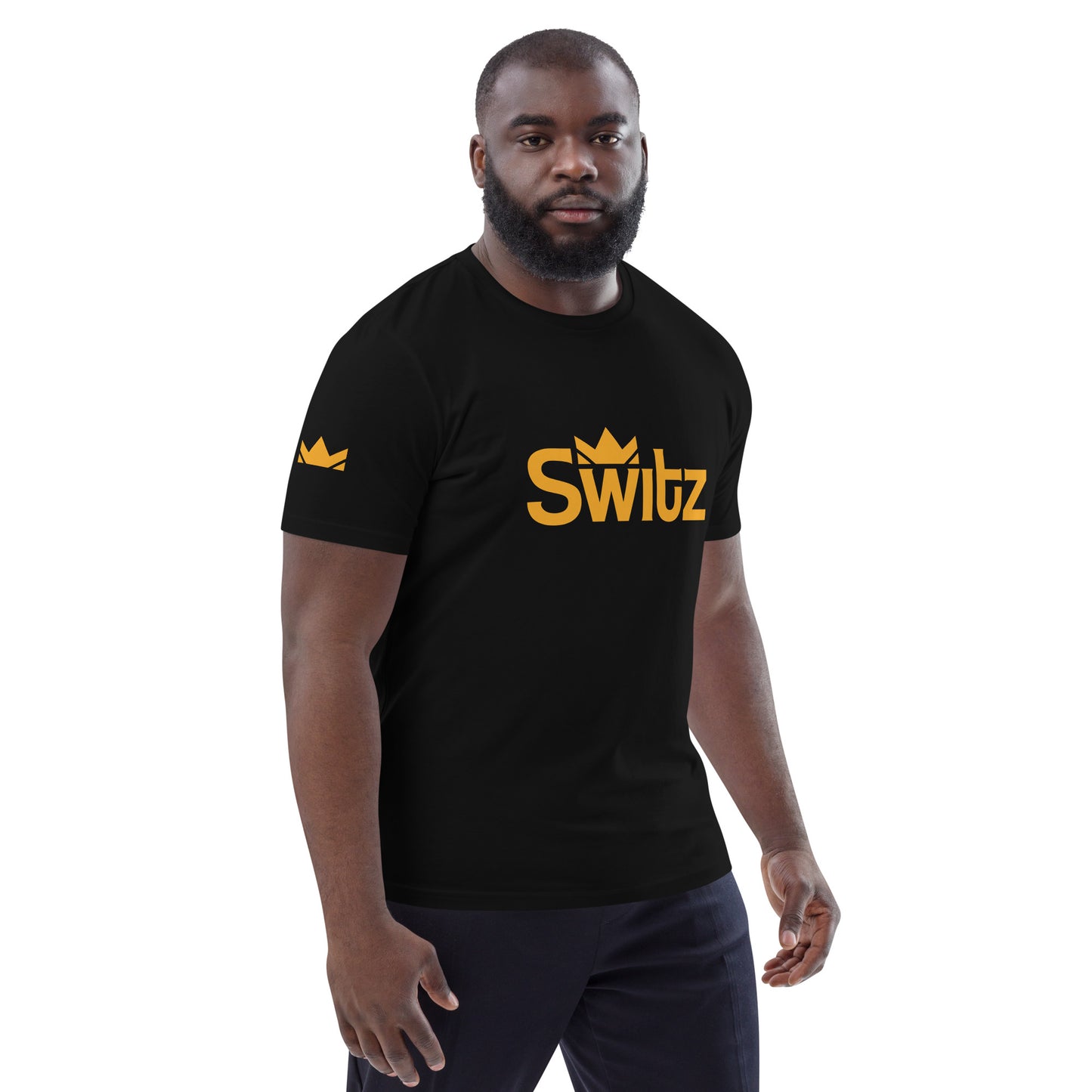 SWITZ - BLACK/YELLOW TEE