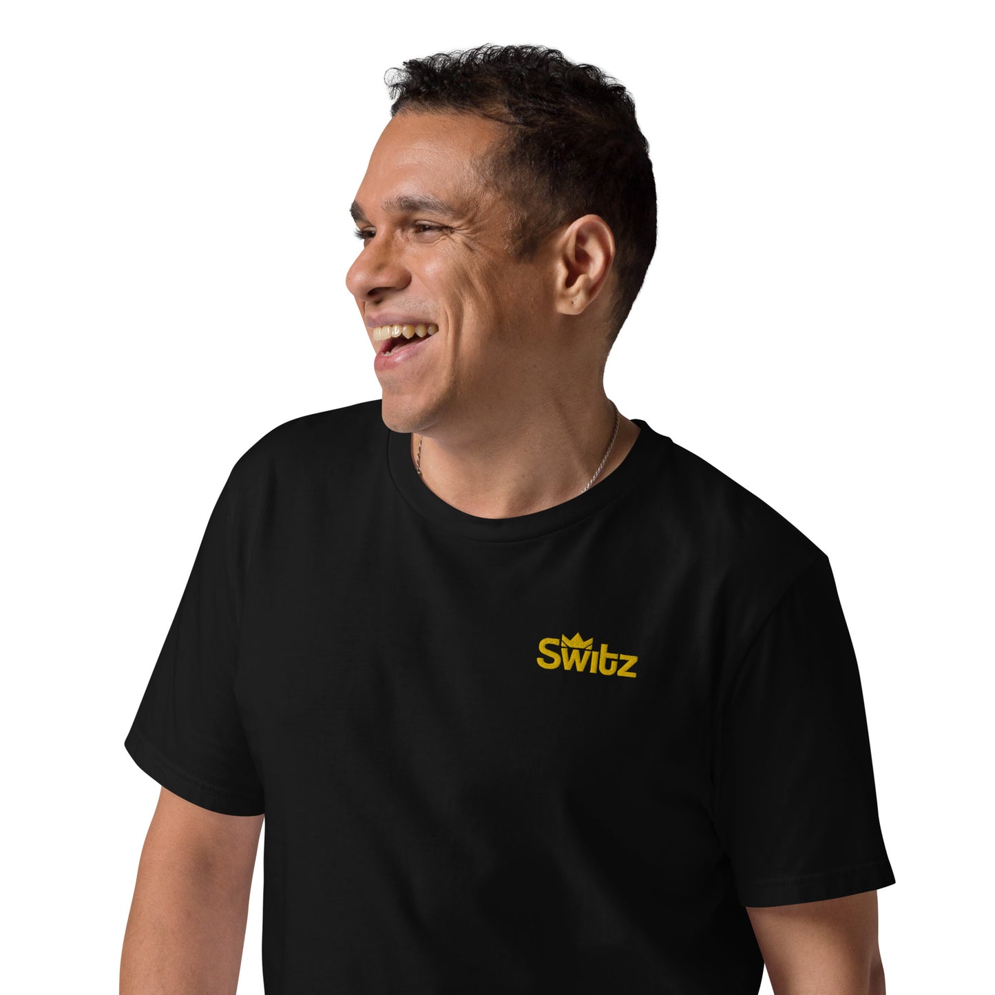 SWITZ - BLACK/GOLD TEE