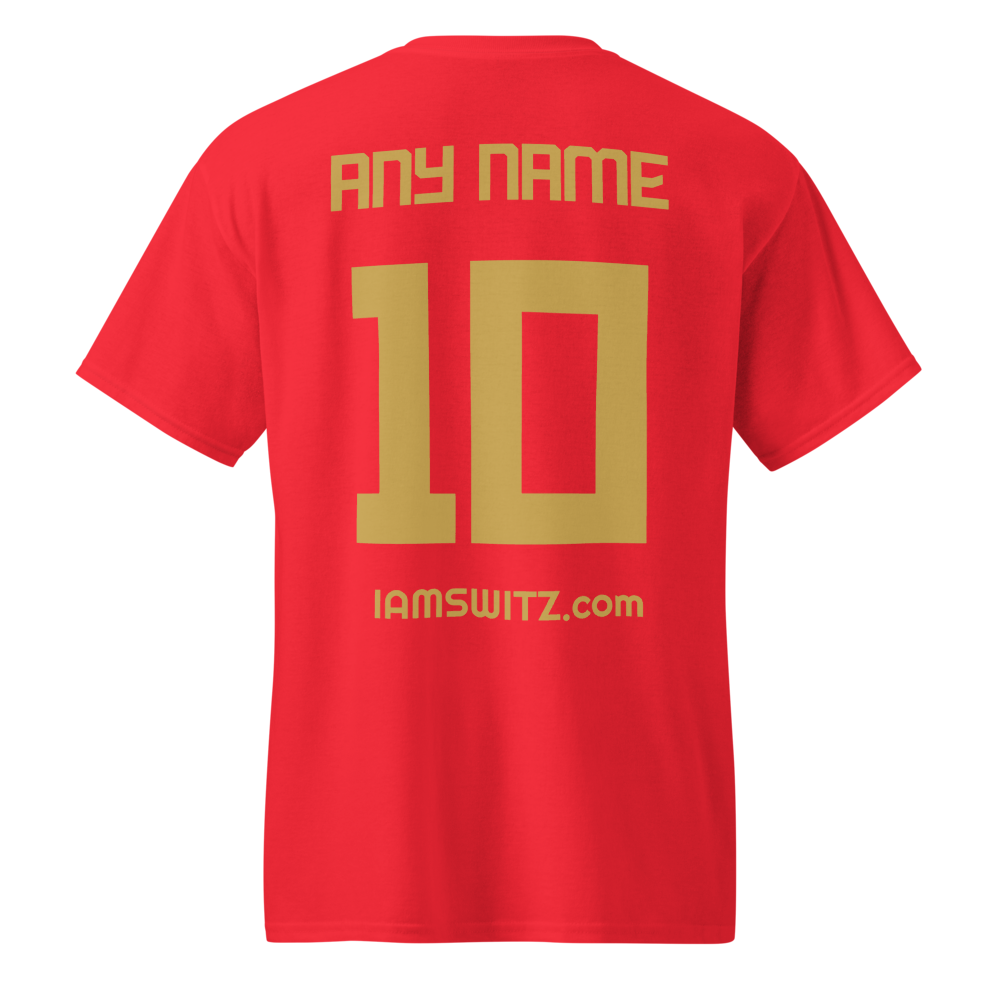 ๐ด๓ ง๓ ข๓ ฅ๓ ฎ๓ ง๓ ฟ SWITZ ENGLAND FOOTBALL T-SHIRT - RED ๐ด๓ ง๓ ข๓ ฅ๓ ฎ๓ ง๓ ฟ