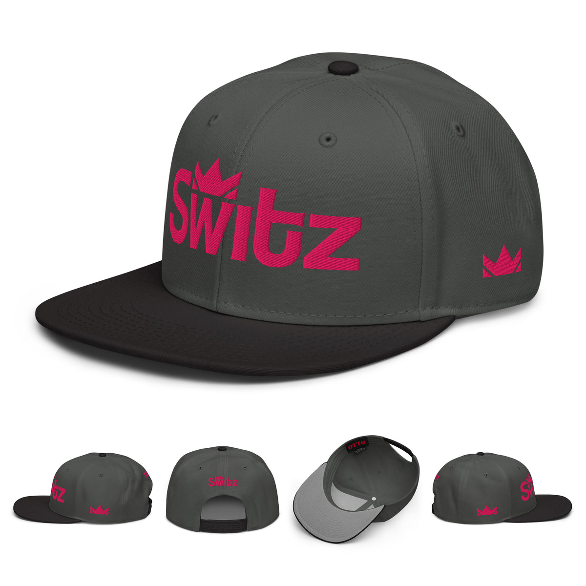 SWITZ SNAPBACK- PINK