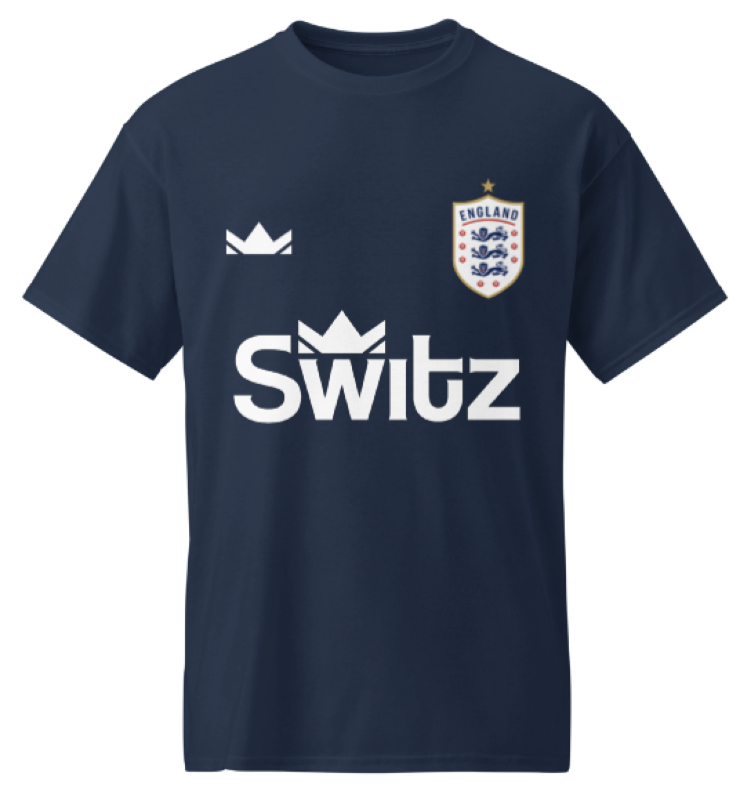 🏴󠁧󠁢󠁥󠁮󠁧󠁿 YOUTH - SWITZ ENGLAND FOOTBALL T-SHIRT - Navy 🏴󠁧󠁢󠁥󠁮󠁧󠁿