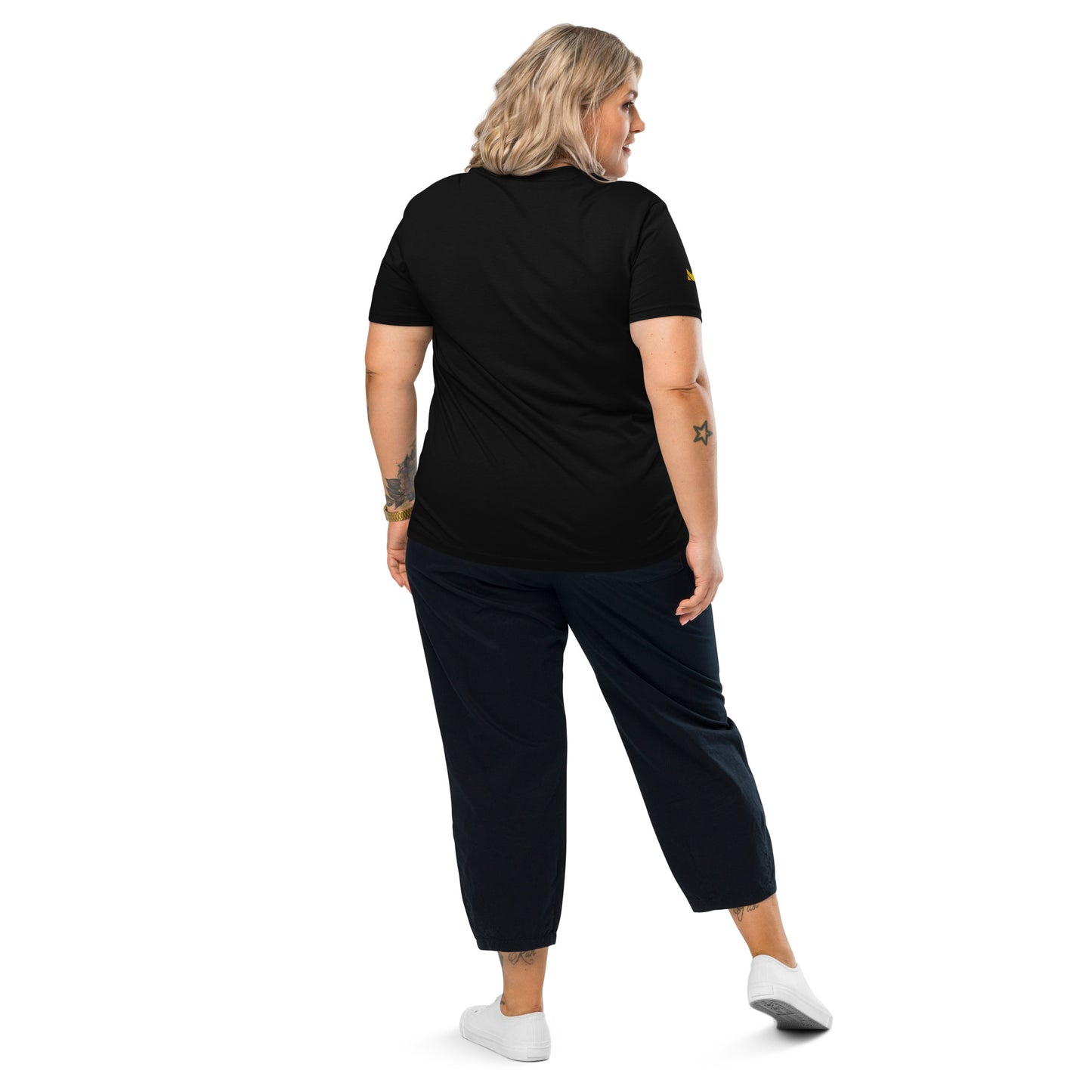 SWITZ - BLACK/GOLD TEE