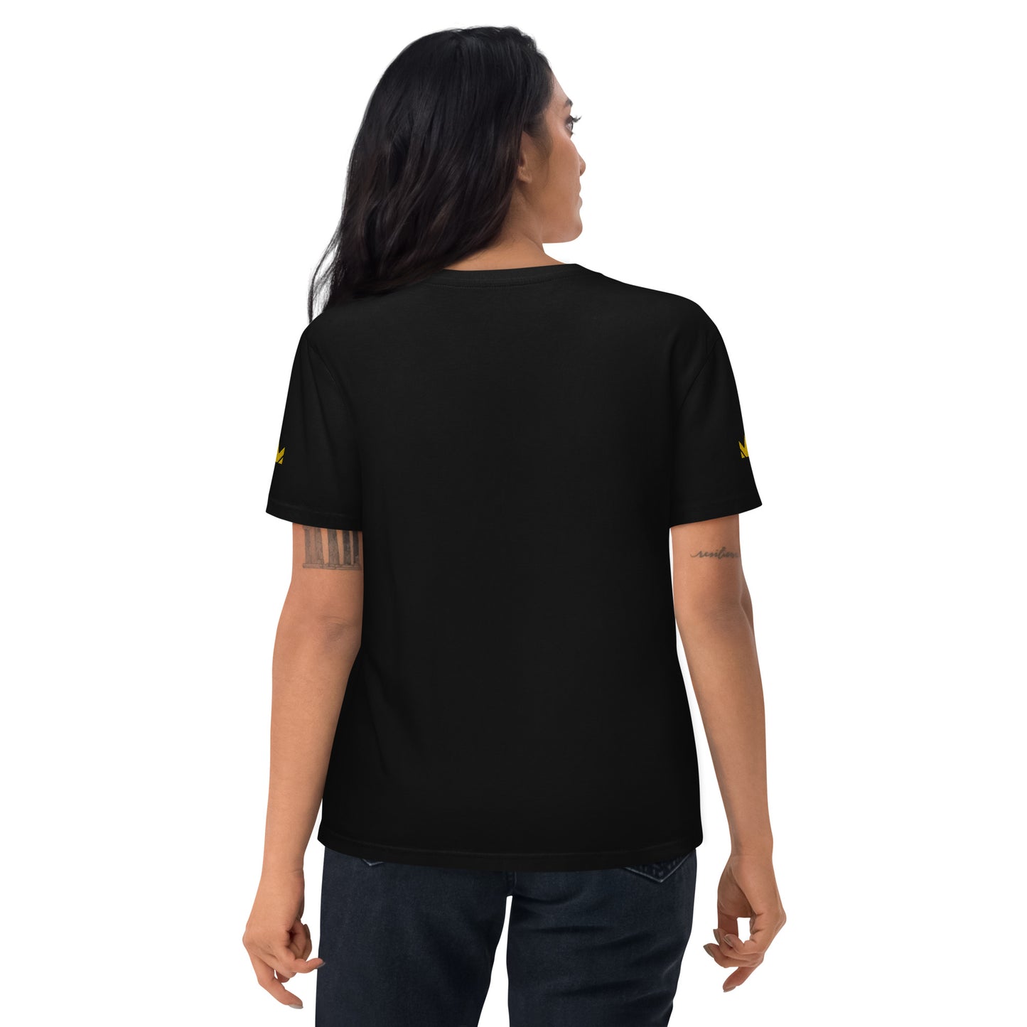 SWITZ - BLACK/GOLD TEE