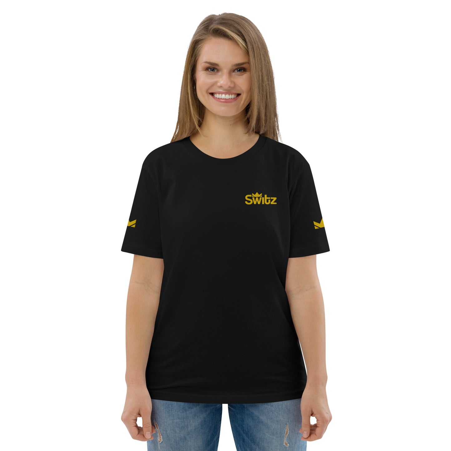 SWITZ - BLACK/GOLD TEE