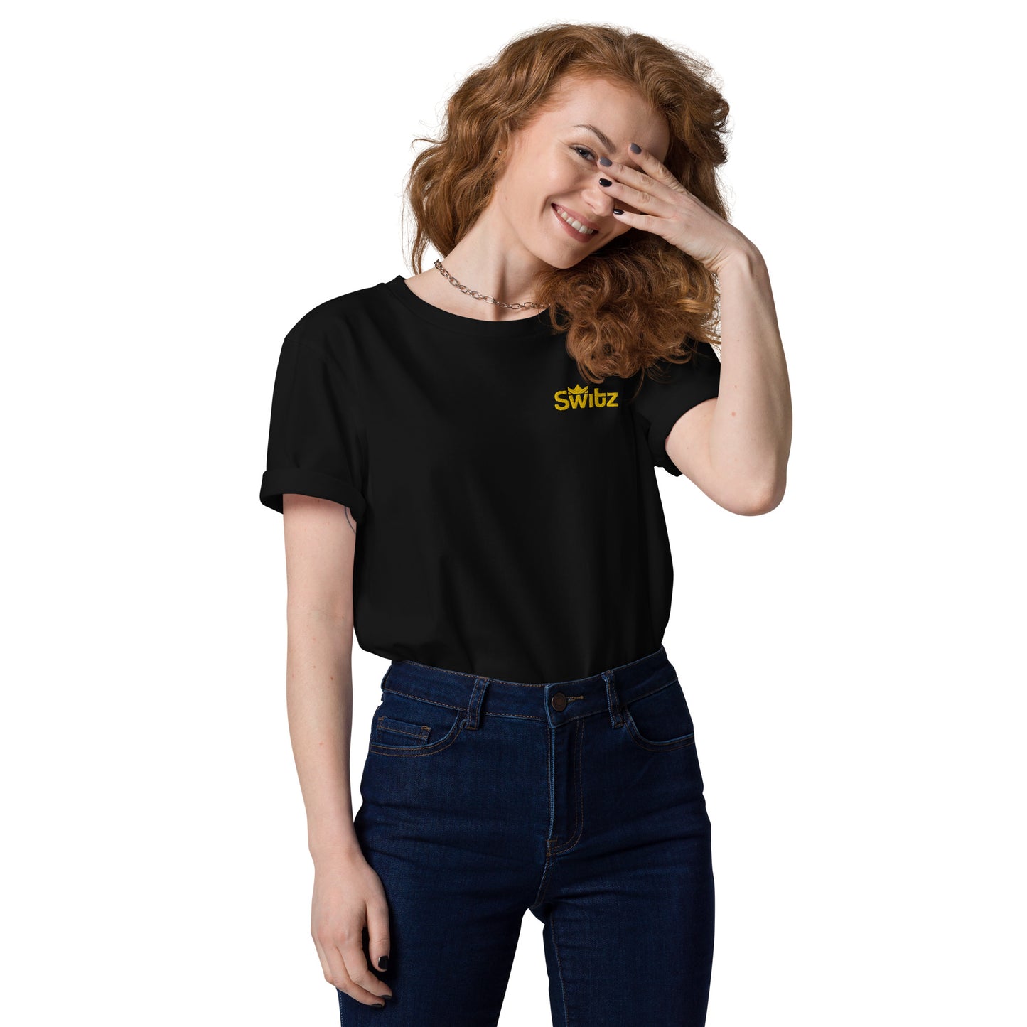 SWITZ - BLACK/GOLD TEE