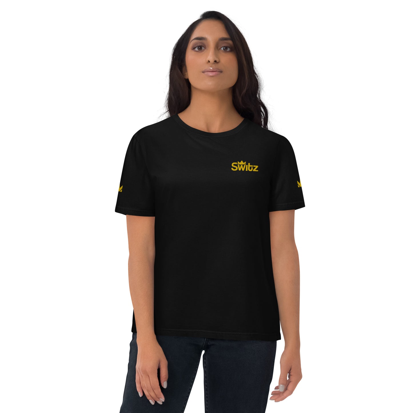 SWITZ - BLACK/GOLD TEE