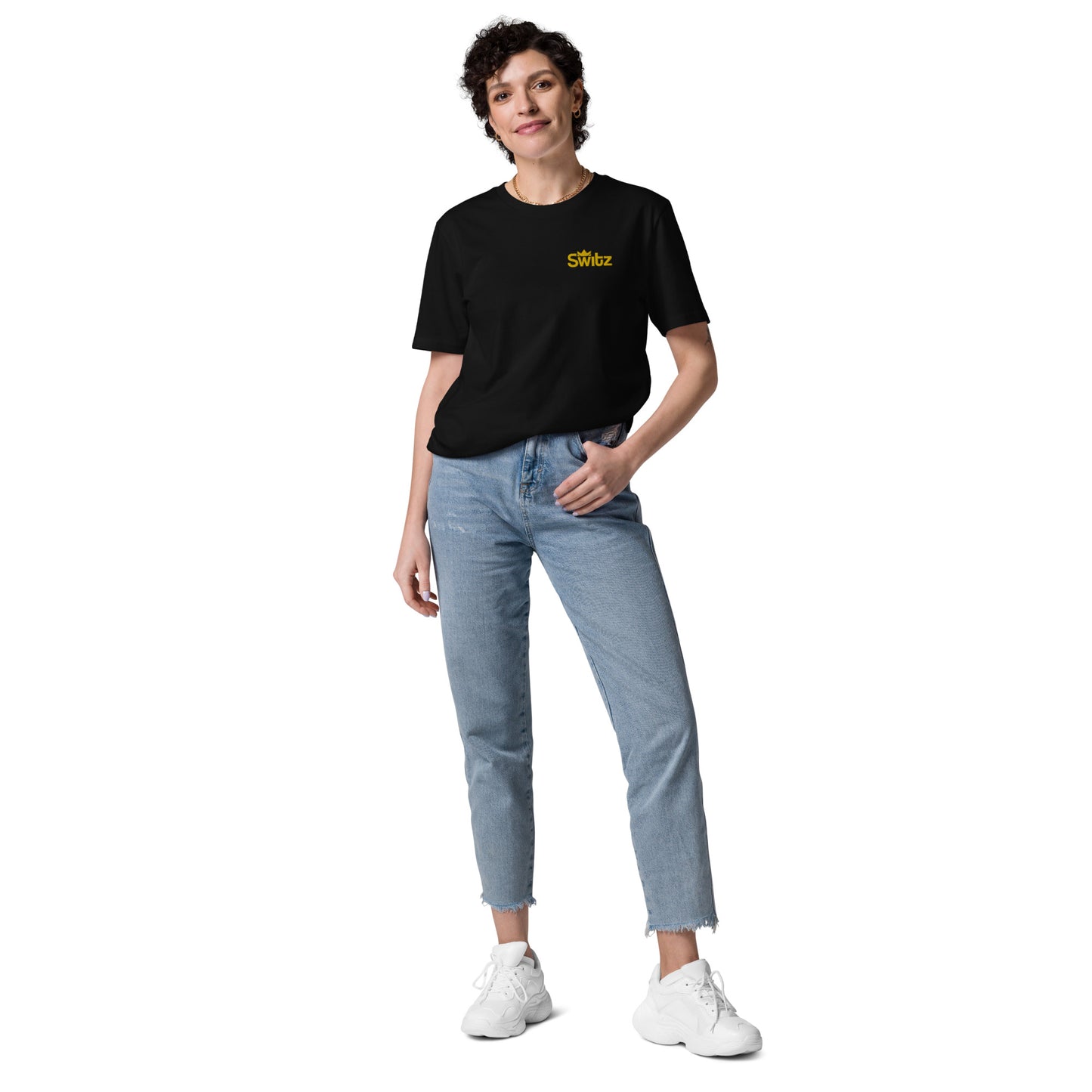 SWITZ - BLACK/GOLD TEE