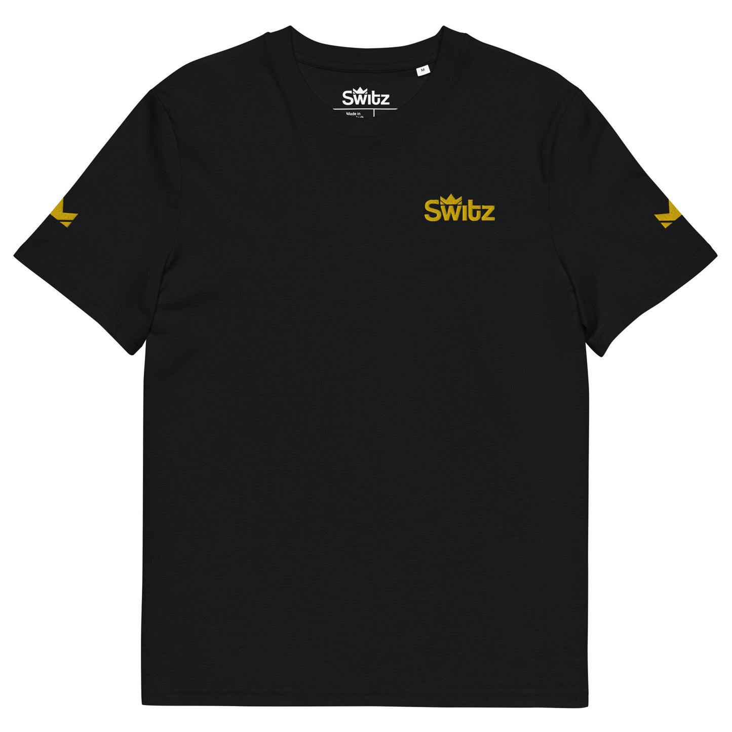 SWITZ - BLACK/GOLD TEE