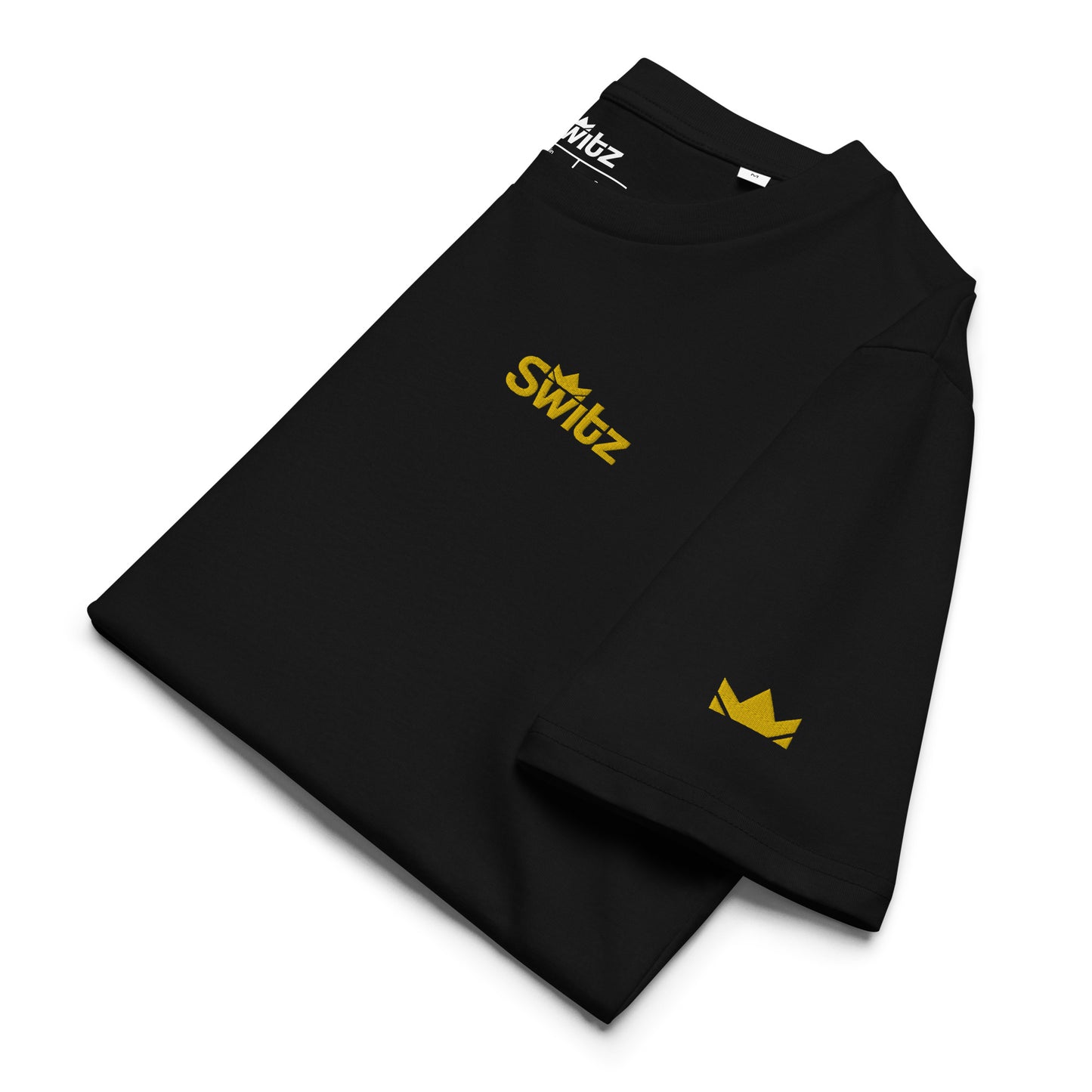 SWITZ - BLACK/GOLD TEE