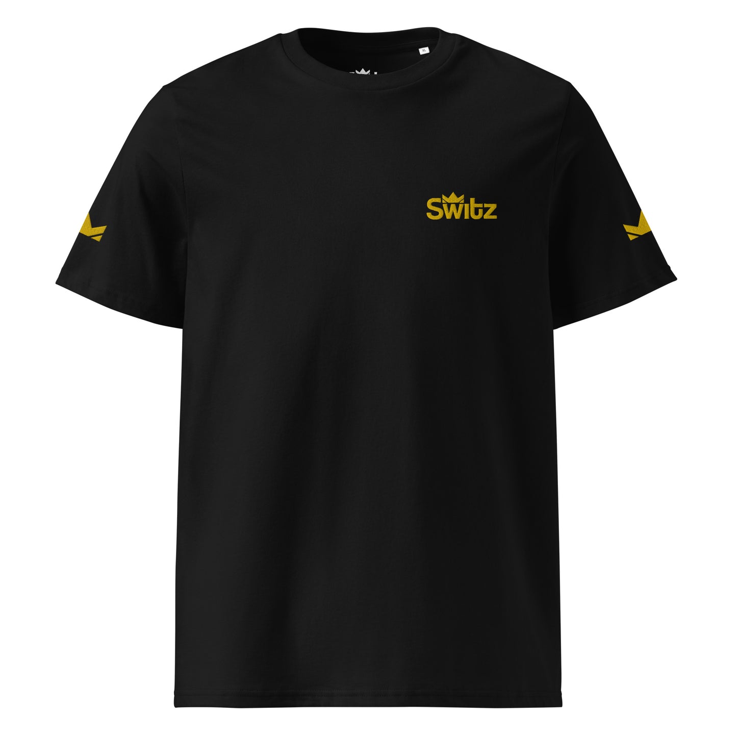 SWITZ - BLACK/GOLD TEE