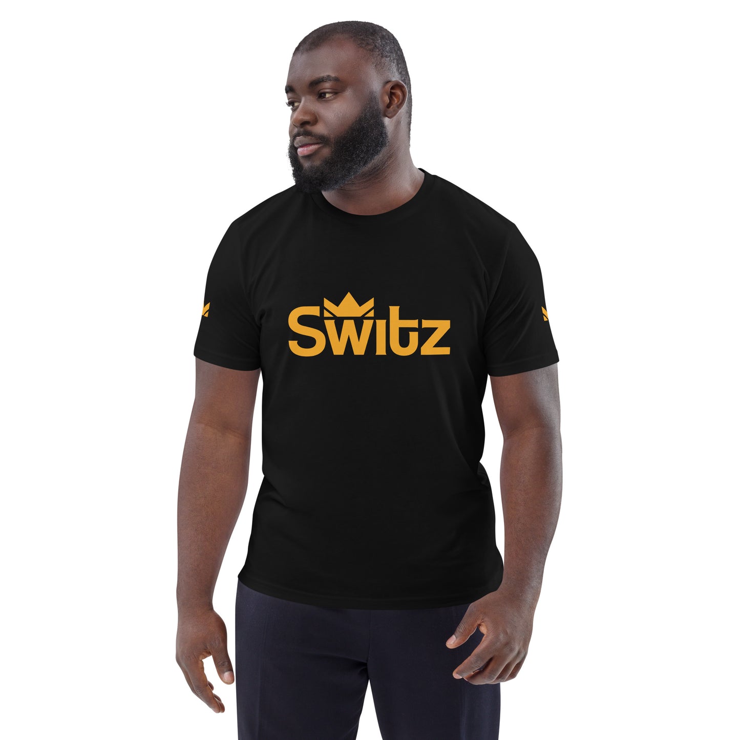 SWITZ - BLACK/YELLOW TEE