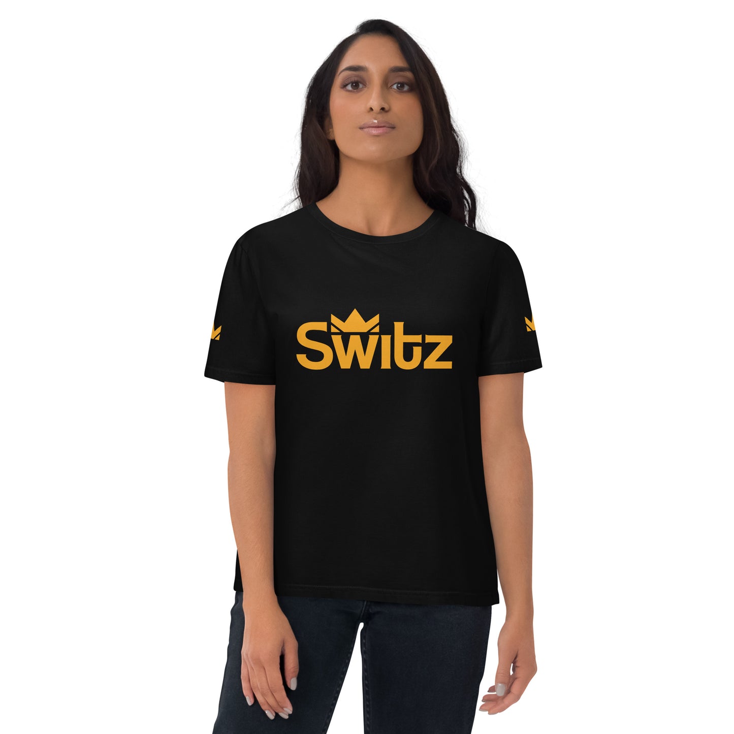 SWITZ - BLACK/YELLOW TEE