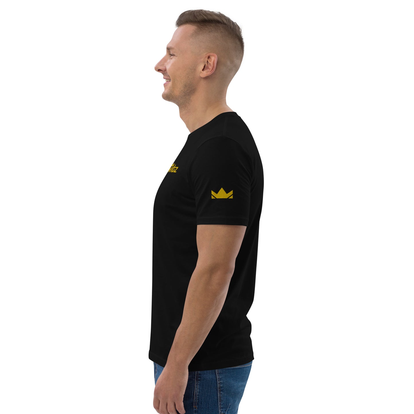 SWITZ - BLACK/GOLD TEE