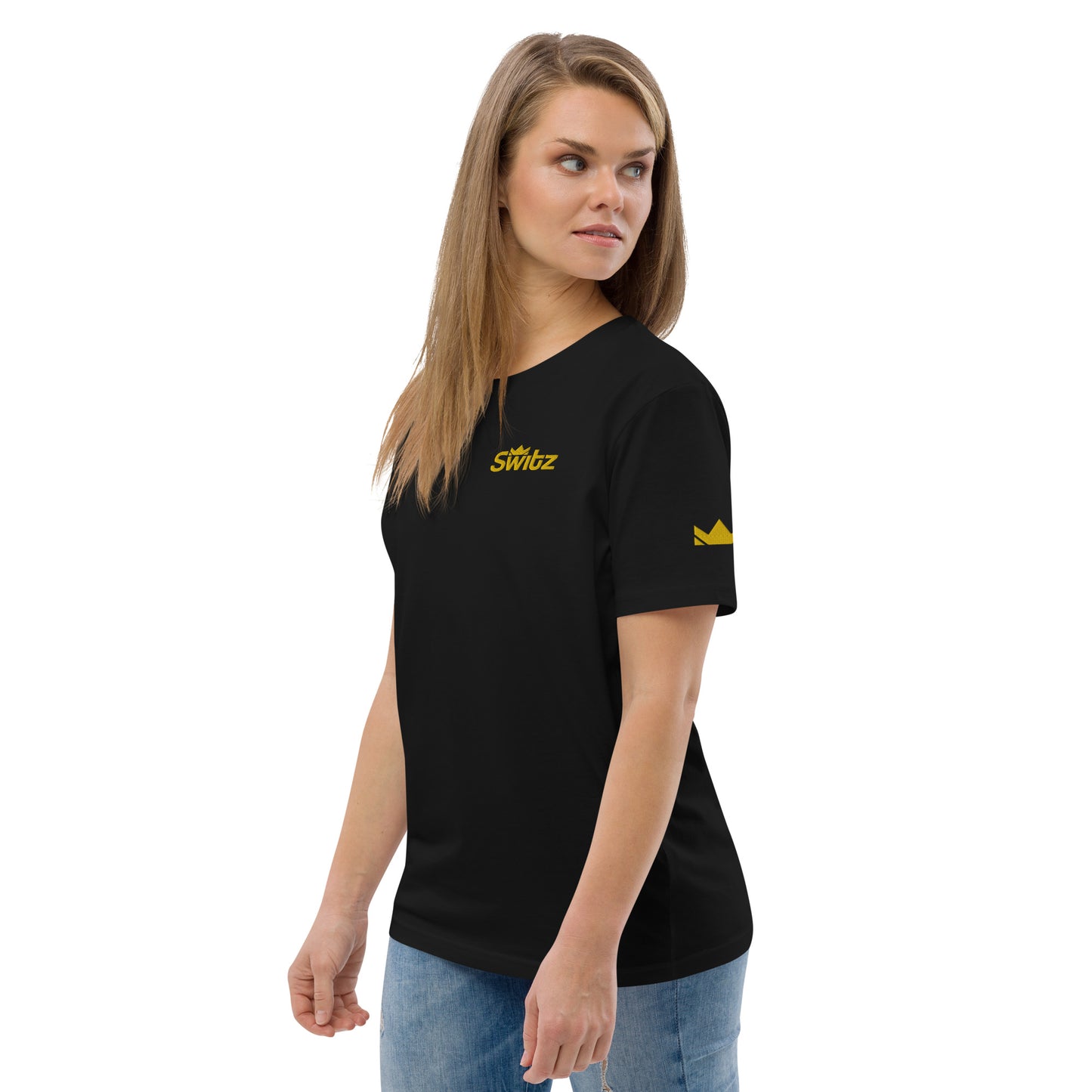 SWITZ - BLACK/GOLD TEE