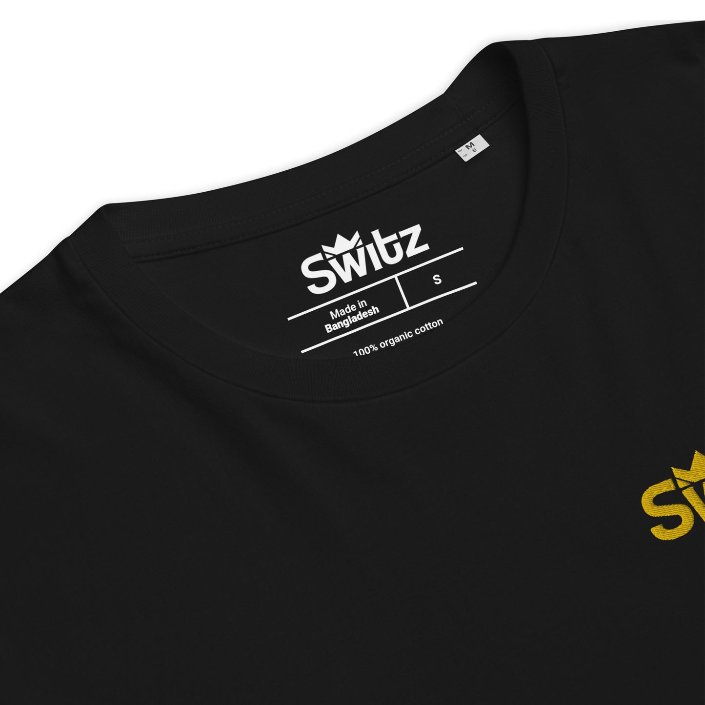 SWITZ - BLACK/GOLD TEE