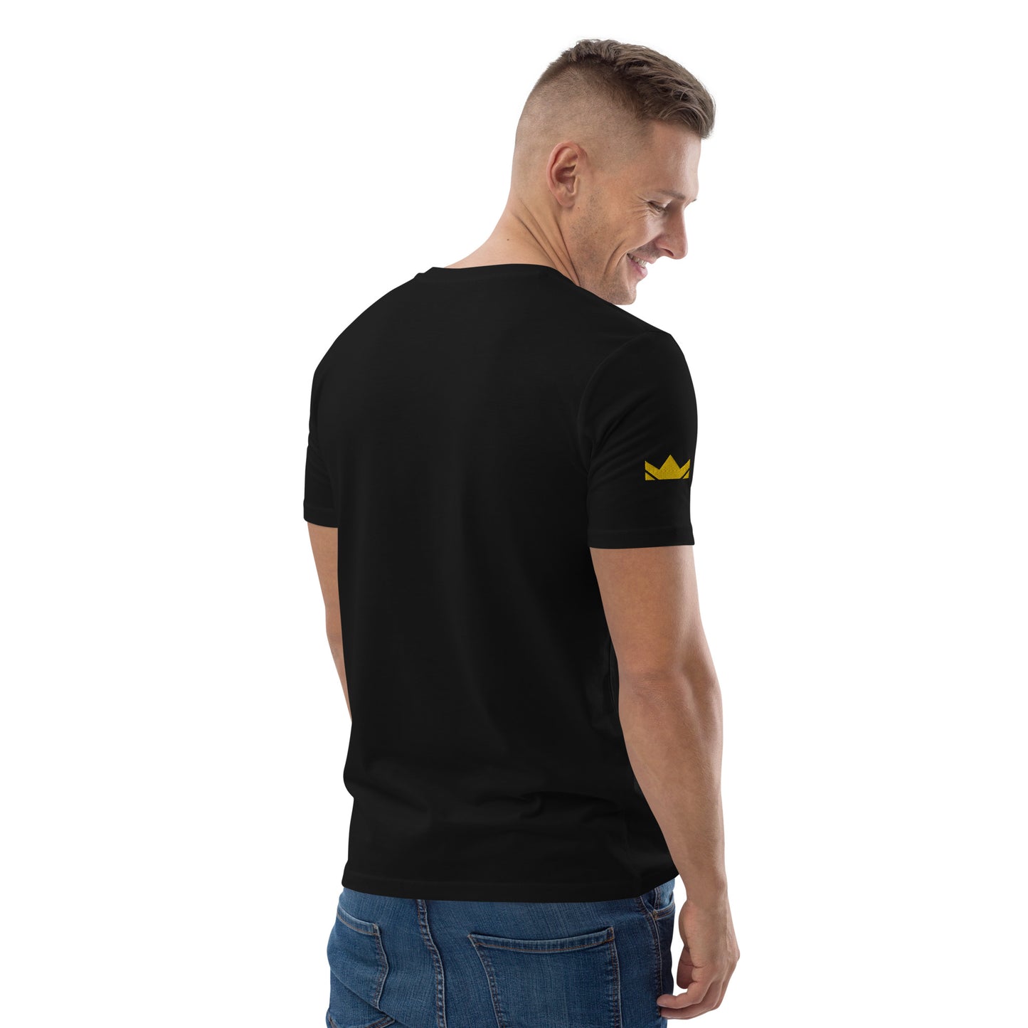 SWITZ - BLACK/GOLD TEE