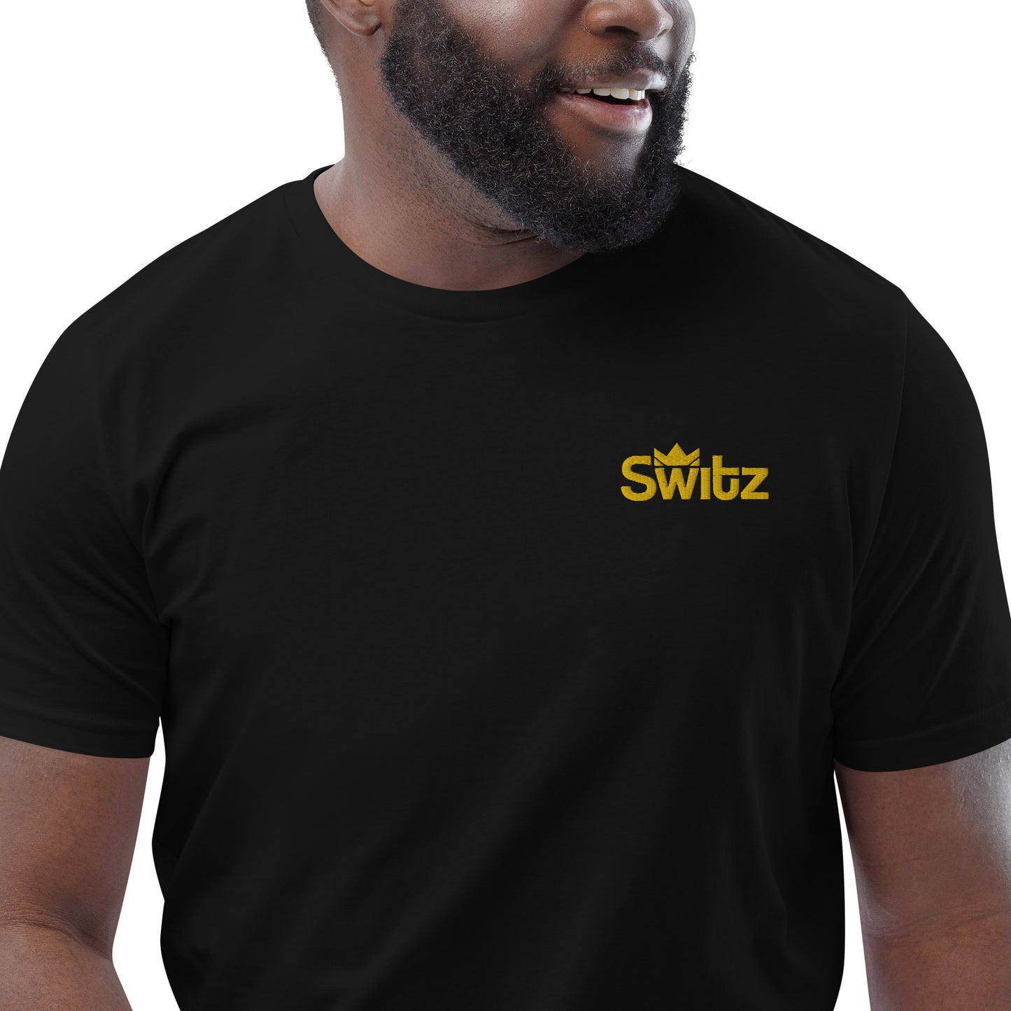 SWITZ - BLACK/GOLD TEE