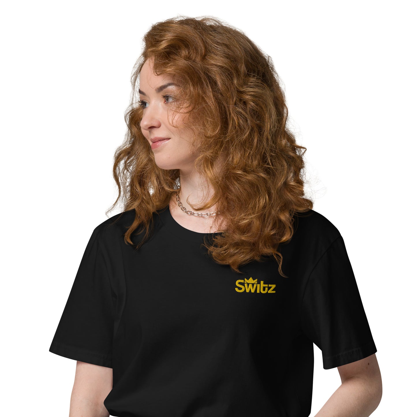 SWITZ - BLACK/GOLD TEE