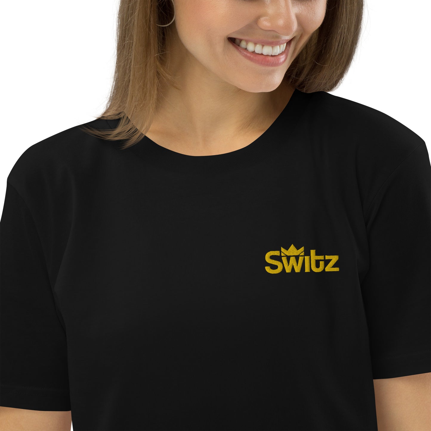 SWITZ - BLACK/GOLD TEE