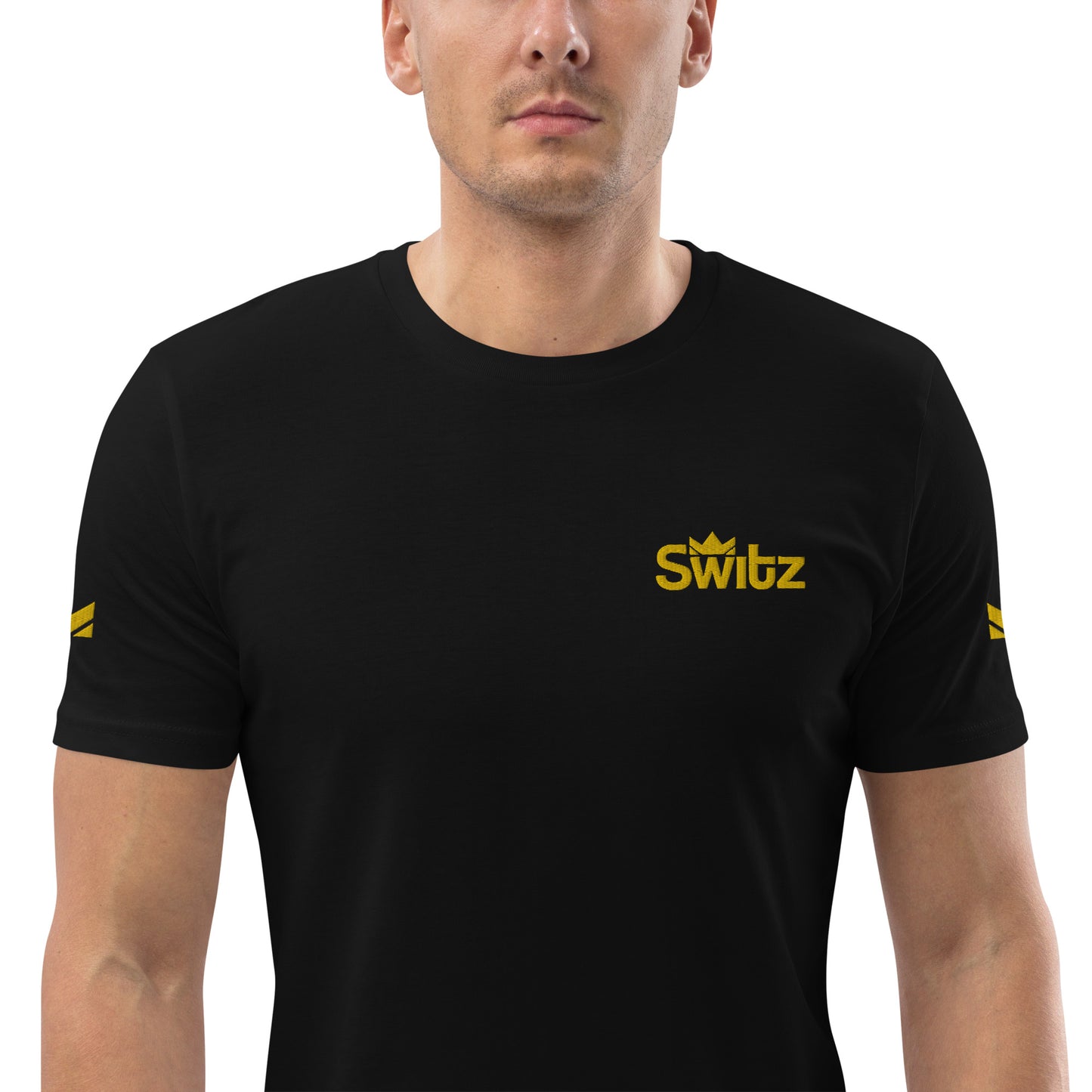 SWITZ - BLACK/GOLD TEE