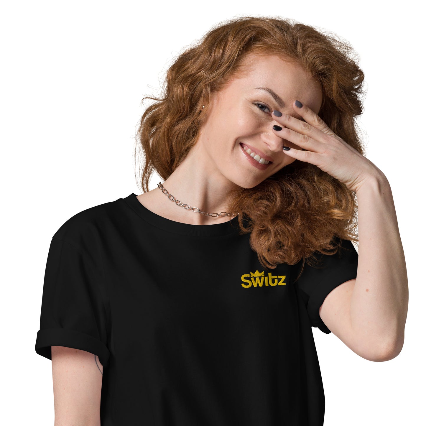 SWITZ - BLACK/GOLD TEE