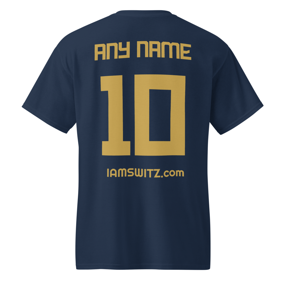 🏴󠁧󠁢󠁥󠁮󠁧󠁿 SWITZ ENGLAND FOOTBALL T-SHIRT - Navy 🏴󠁧󠁢󠁥󠁮󠁧󠁿