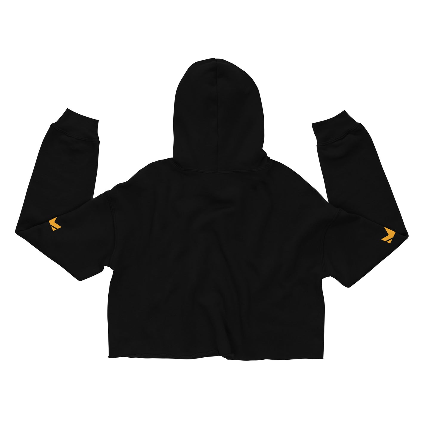 SWITZ - GOLD - Womens Crop Hoodie
