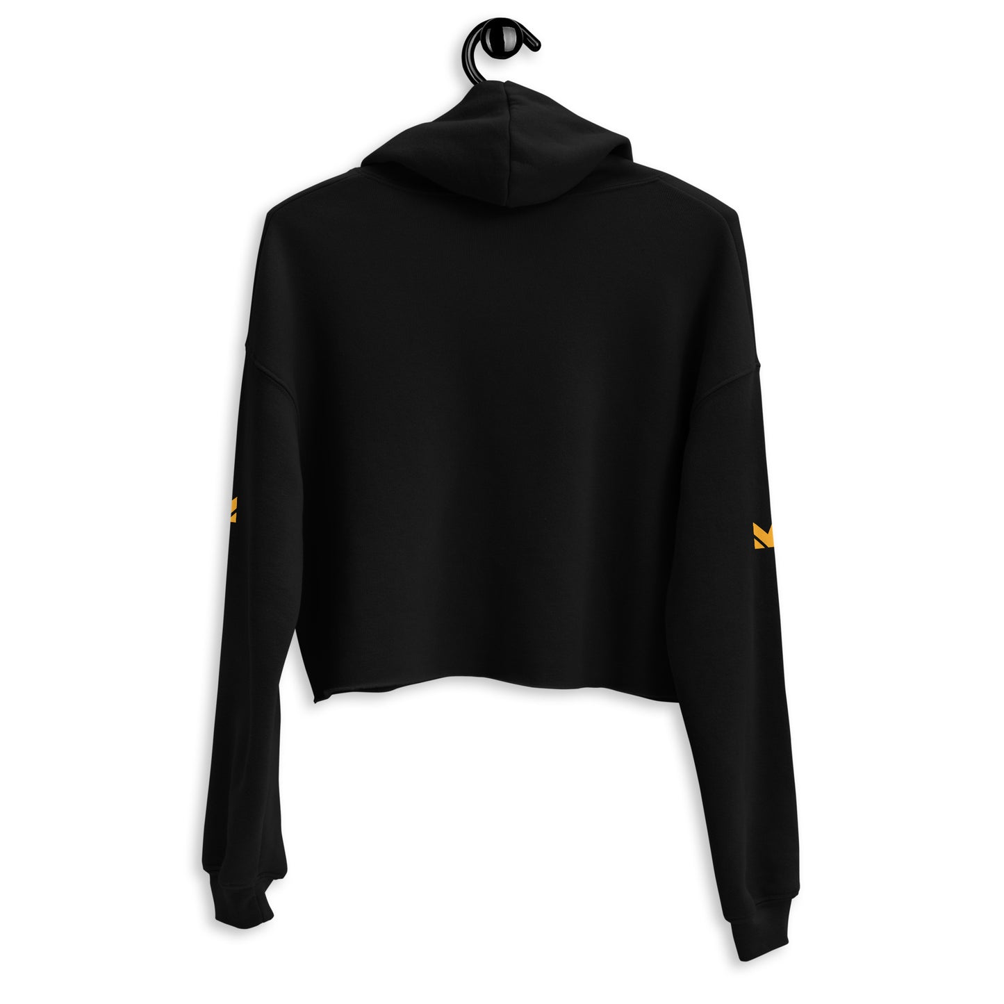SWITZ - GOLD - Womens Crop Hoodie