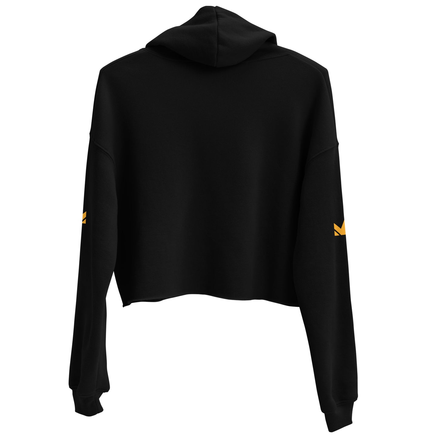 SWITZ - GOLD - Womens Crop Hoodie
