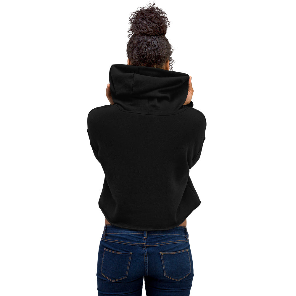 SWITZ - GOLD - Womens Crop Hoodie