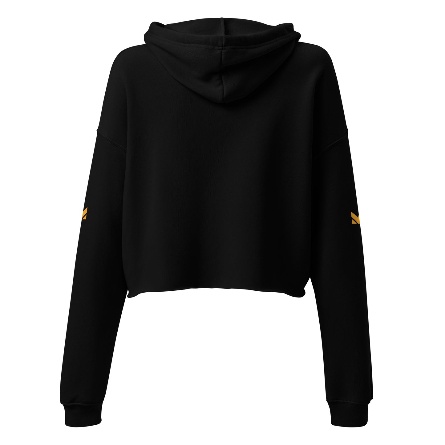 SWITZ - GOLD - Womens Crop Hoodie