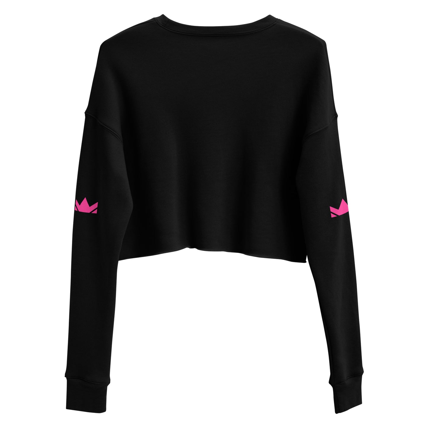 SWITZ - PINK - Women's Crop Sweatshirt