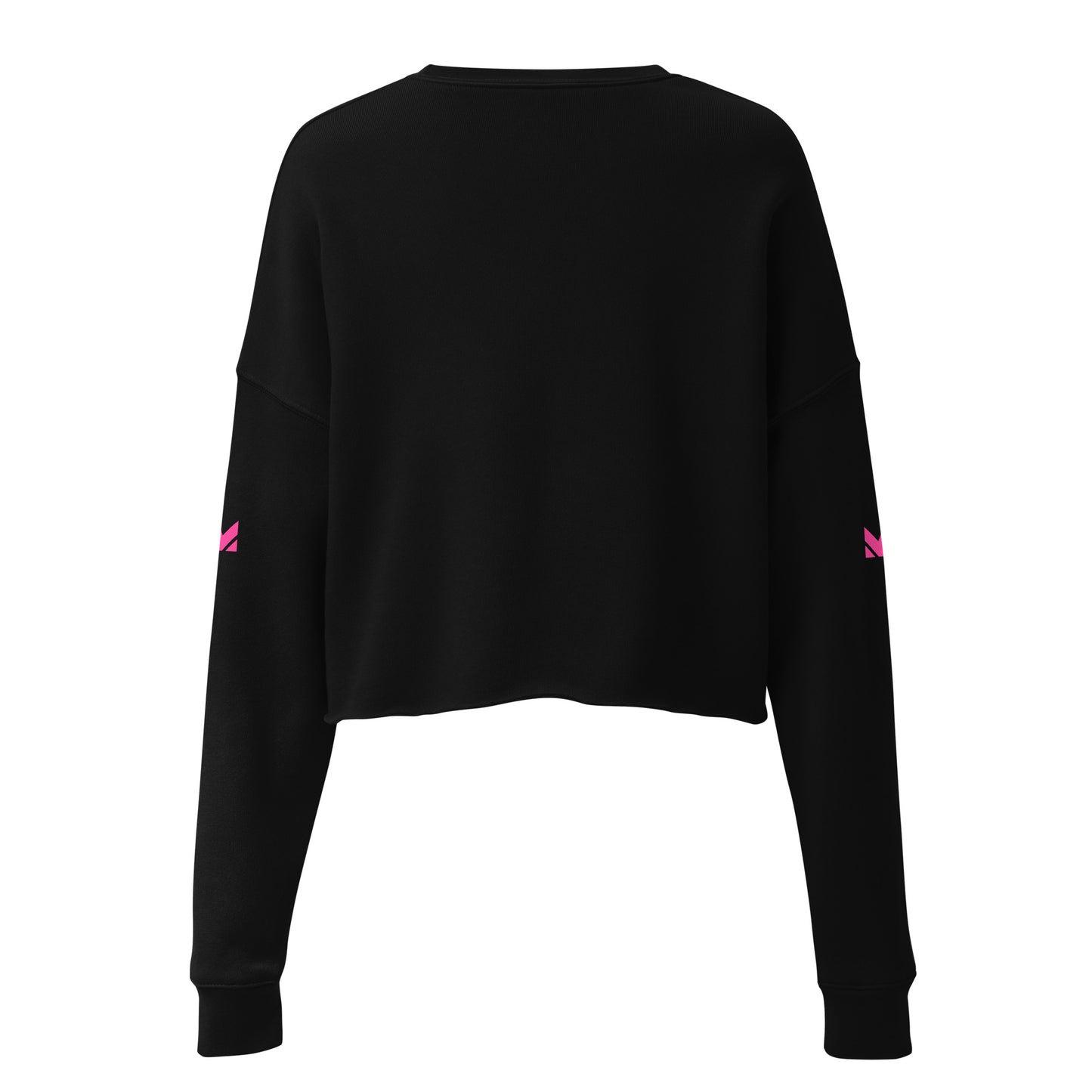SWITZ - PINK - Women's Crop Sweatshirt
