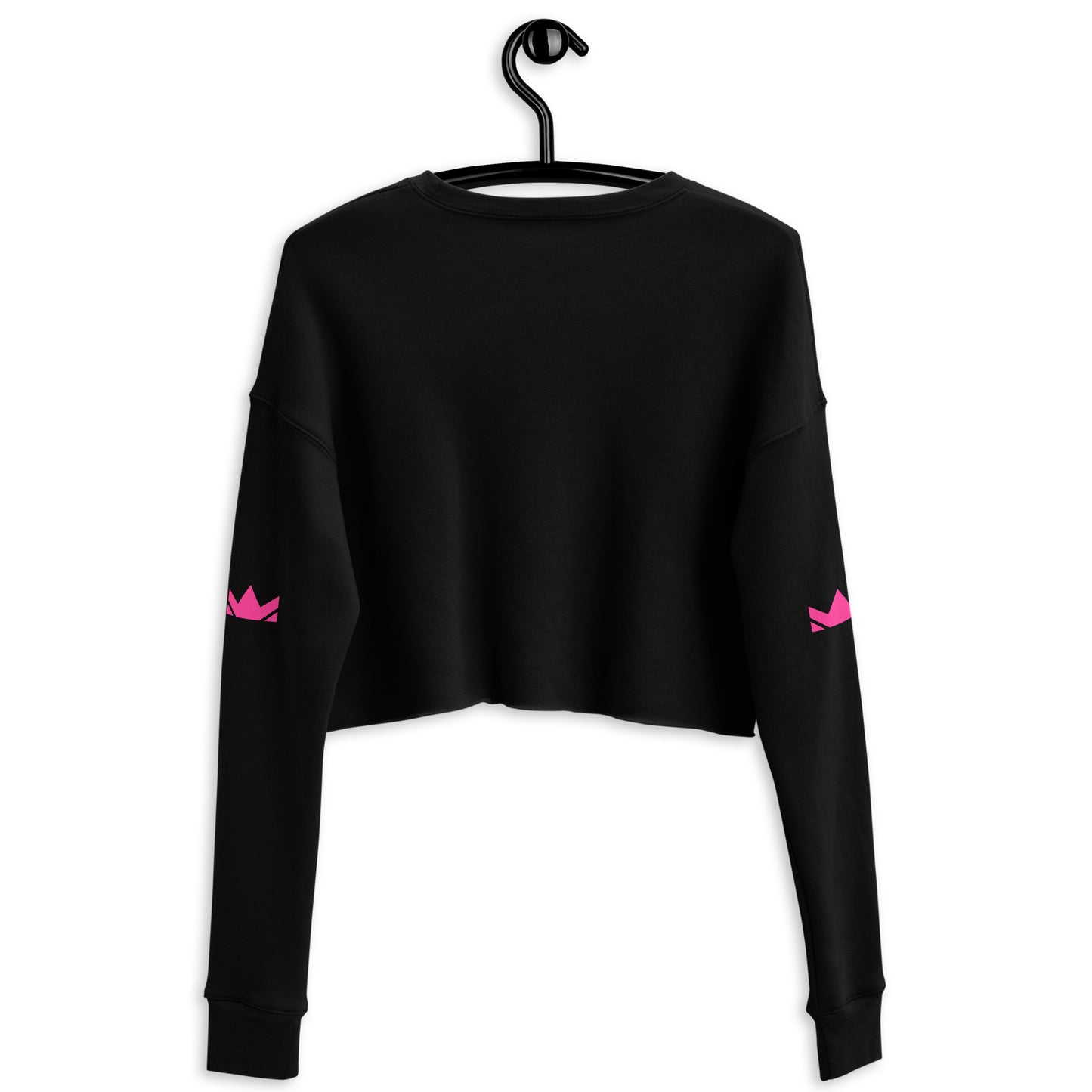 SWITZ - PINK - Women's Crop Sweatshirt