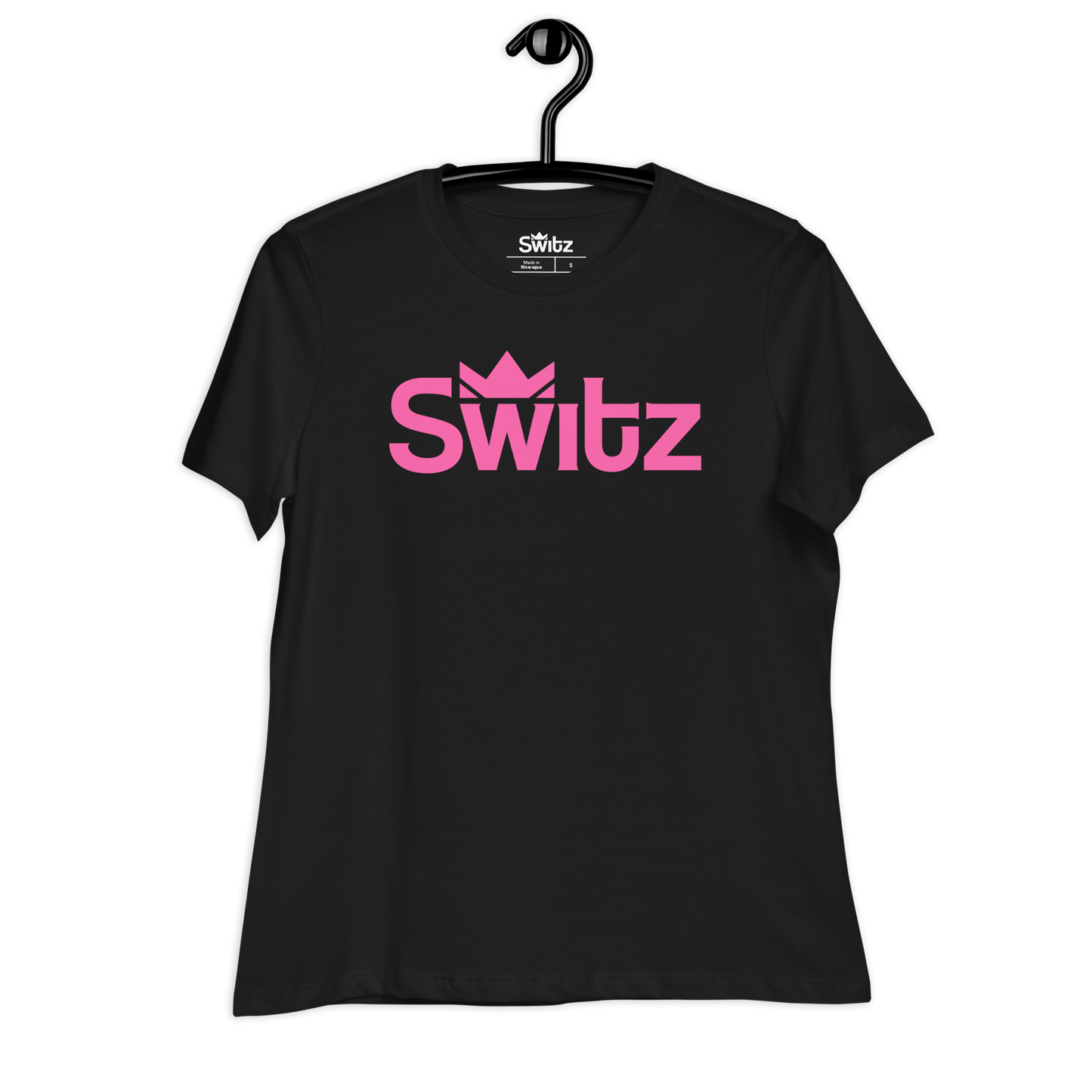 SWITZ - PINK - Women's Relaxed T-Shirt