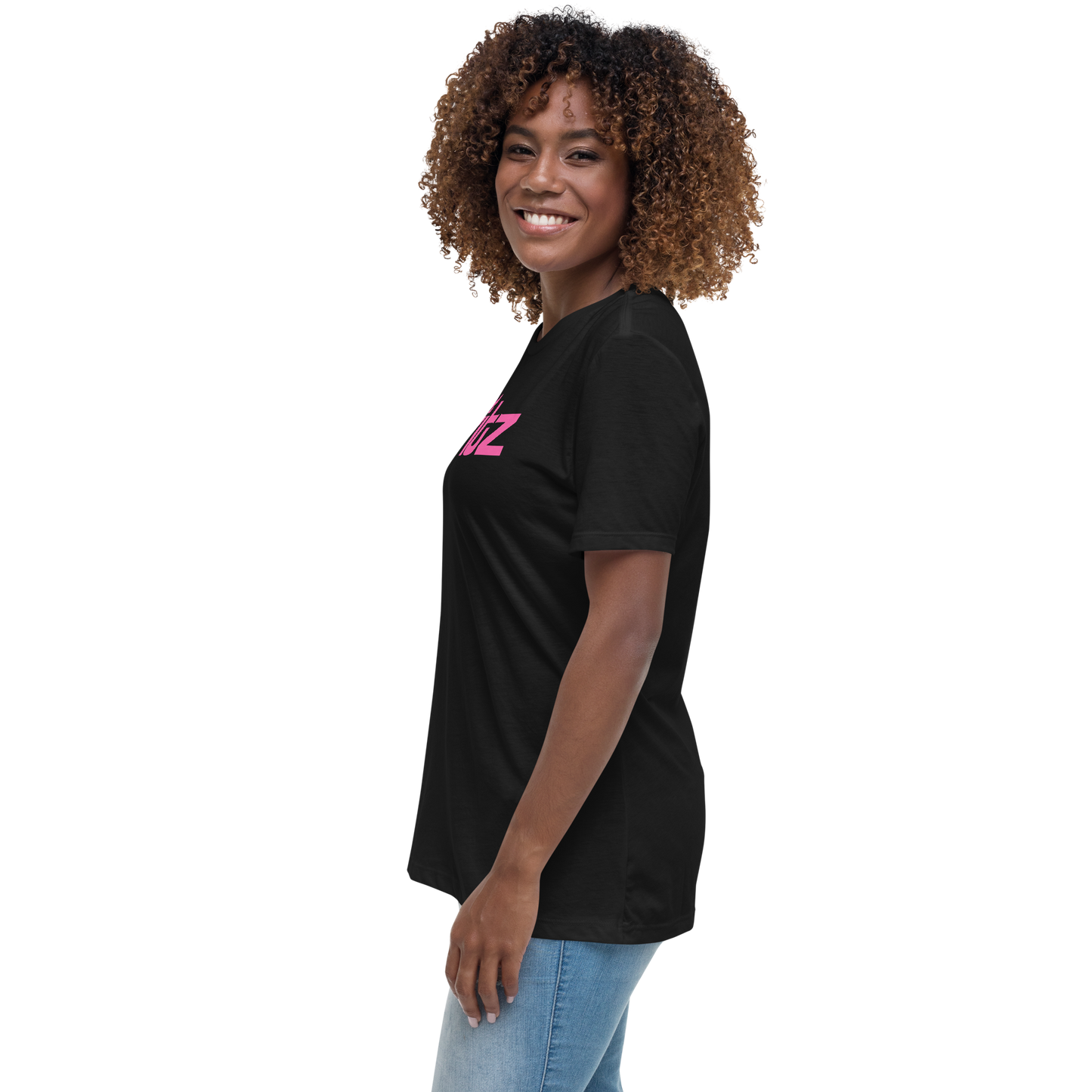 SWITZ - PINK - Women's Relaxed T-Shirt